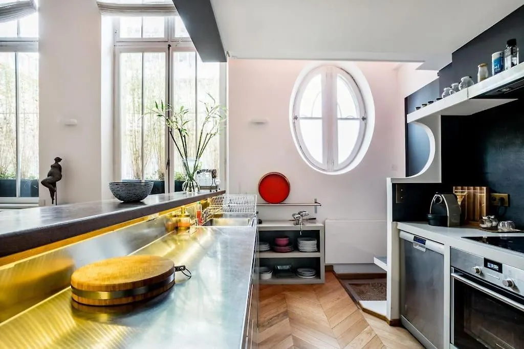 Magnificent Loft Apartment In The Latin Quarter Paris
