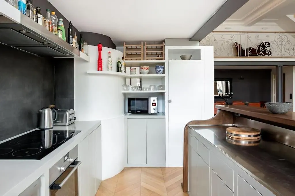 פריז Magnificent Loft Apartment In The Latin Quarter