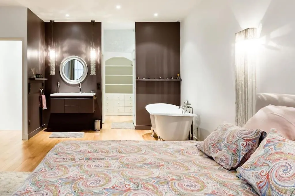 פריז Magnificent Loft Apartment In The Latin Quarter